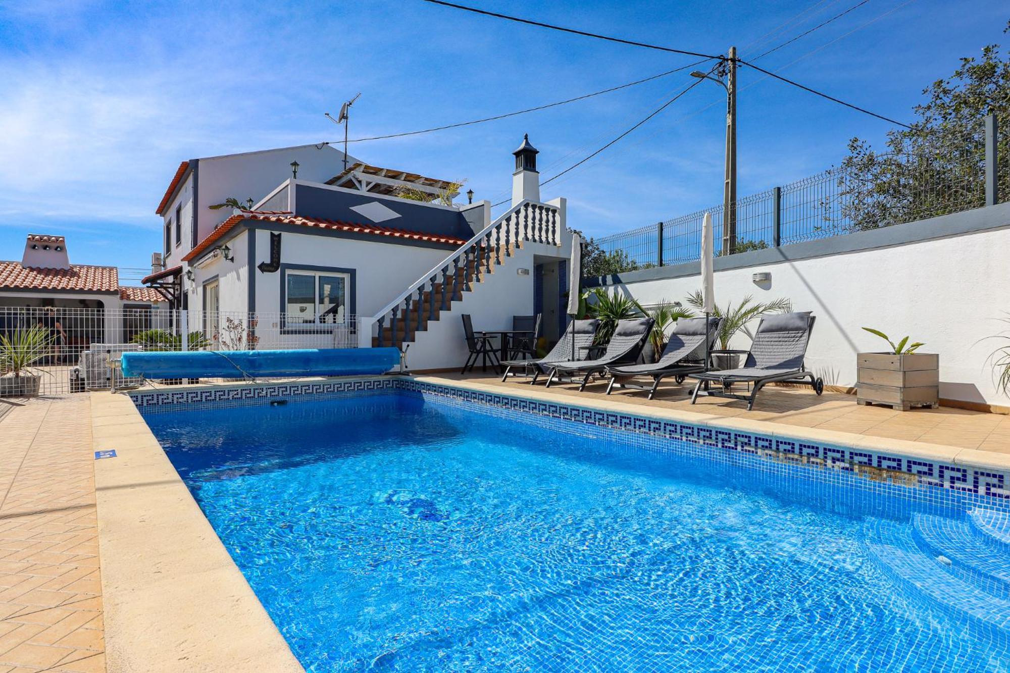 Vila Da Encosta - Private - Heated Swimming Pool - By Bedzy Αλμπουφέιρα Εξωτερικό φωτογραφία